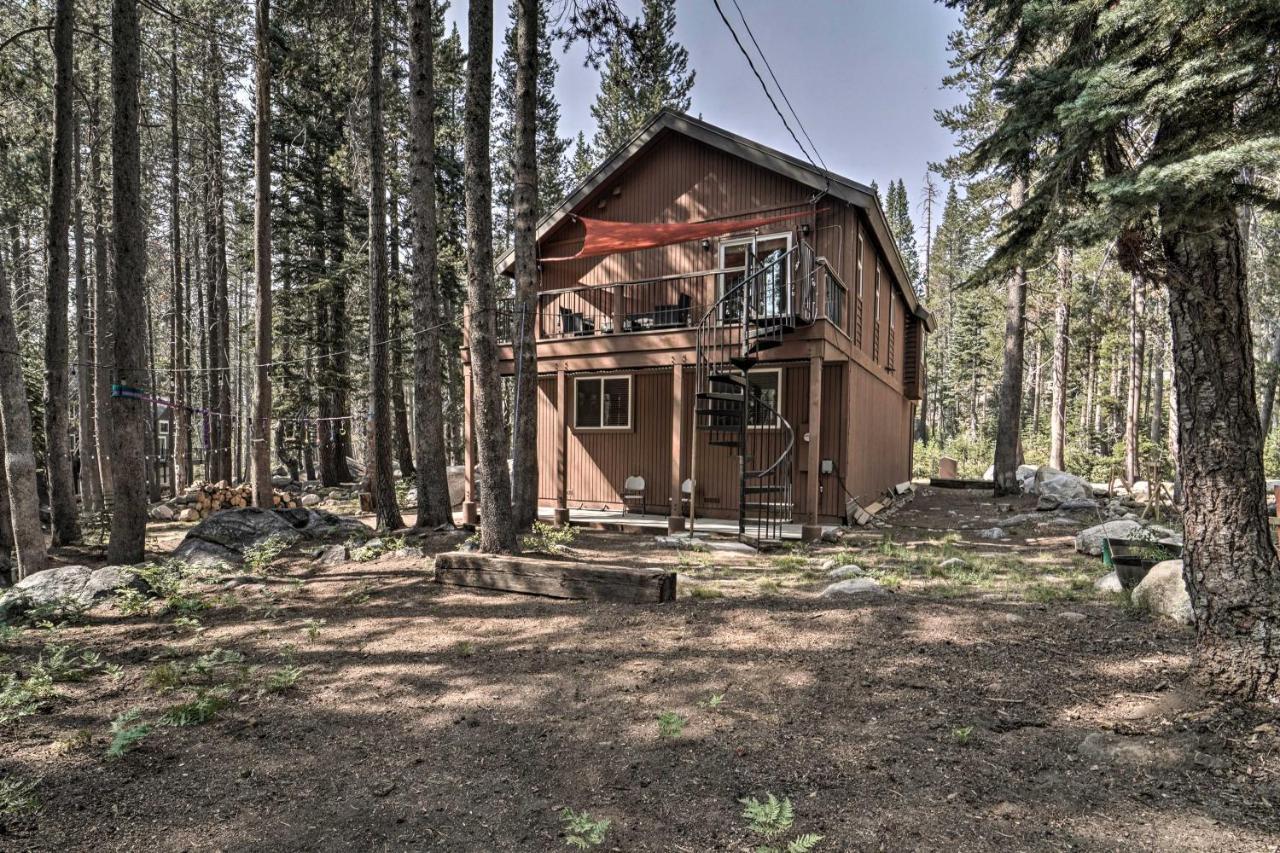 Soda Springs Cabin Near Donner Lake And Ski Resorts! Exterior photo